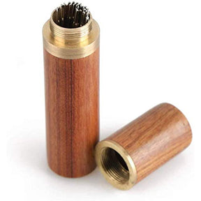 25 Pieces Hand Sewing Sharp Needle With Solid Wooden Needle Case