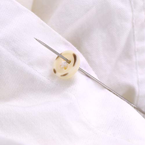 25 Pieces Hand Sewing Sharp Needle With Solid Wooden Needle Case