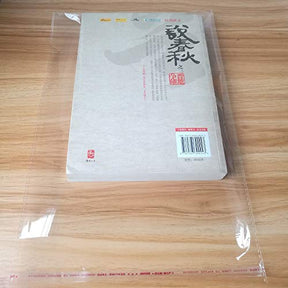 12x15 200 Pcs Clear Cello Cellophane Bags Resealable Plastic Bags