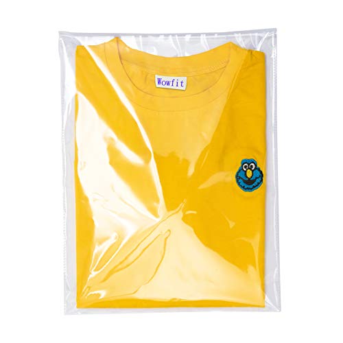 10x13 Inches 200 Count Cellophane Plastic Bags Shirt Bags Great For Clothes
