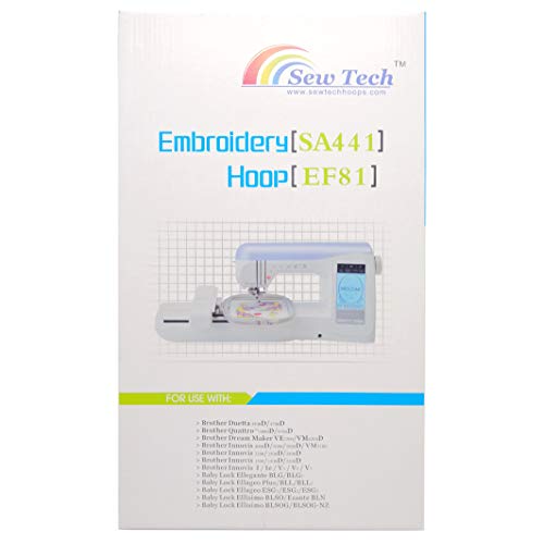6x10 SA441 Embroidery Machine Hoops For Brother Machines