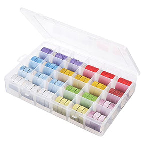 24 Grids Large Plastic Compartment Container Storage Organizer Box