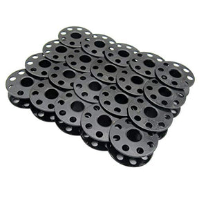 20 Pcs Black Steel Bobbins Metal Bobbins Sewing Machine Bobbins