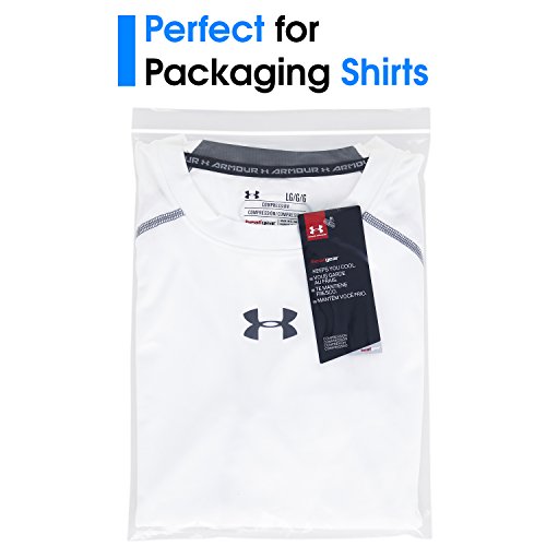 10x13 500 Count Resealable Plastic Bags Poly Bag Packaging Clothes