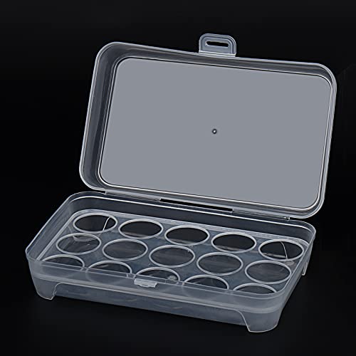 15 Spools Storage Box Organizer Embroidery Case Craft Storage Containers