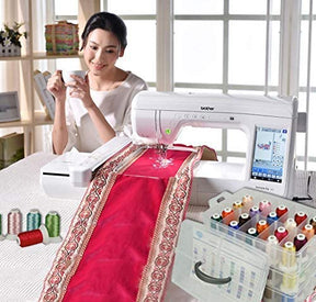 Machine Embroidery Thread Kits With Organizer Box 40 Polyester Colors