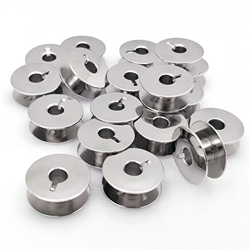 Pack Of 20 Pcs Metal Bobbins For Sewing Machine