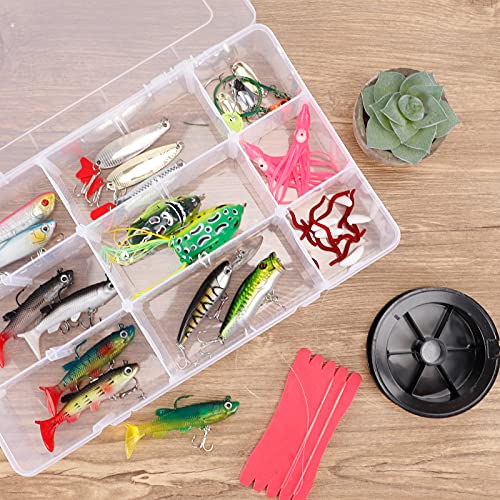 3 Pack 15 Large Grids Organizer Box 15 Compartments Plastic Storage Box With Dividers