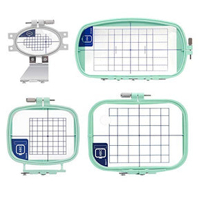 4 Pcs Embroidery Hoop Set Sewing And Embroidery Machine Hoop