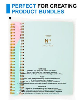 10x13 200 Count Clear Poly Bags T Shirt Plastic Bags Cellophane Bags