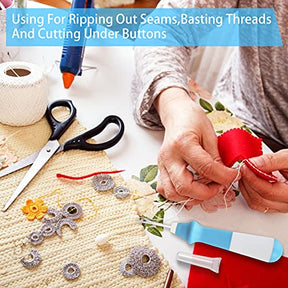 3 Piece Large Seam Ripper Stitch Removal Tool for Sewing Unpicker