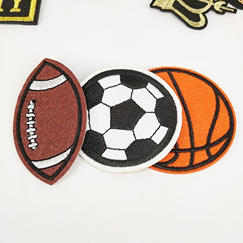 20 Pcs Kids Embroidered Patch Iron On Patch Applique Patches