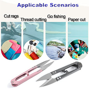 3Pcs Sewing Scissors Clippers Thread Cutters Multipurpose Embroidery Nipper