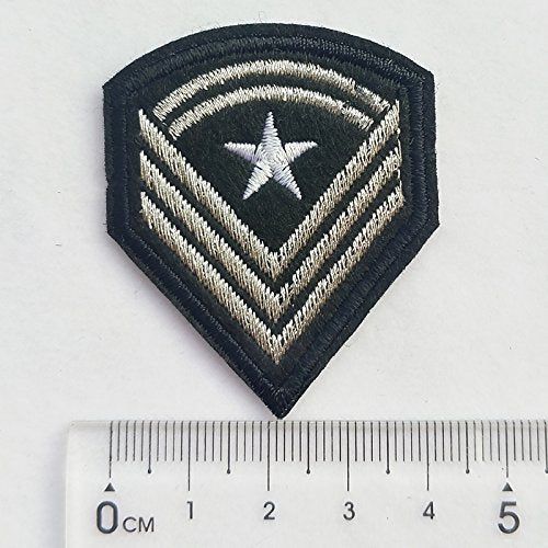 24 Pcs Soldier Badges Embroidered Patch Sew On Patch Applique Clothes