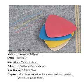 4 Pcs Fabric Marking Pens With 4 Refills 10 Tailor’s Chalk & 3 Sewing Fabric Pencils