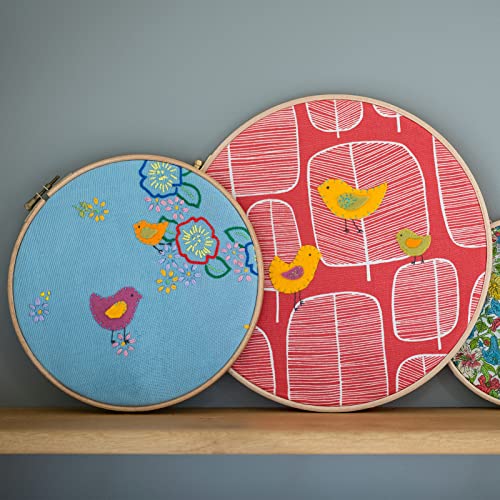 9 Inch Wooden Round Embroidery Hoops Bamboo Circle Cross Stitch Hoop