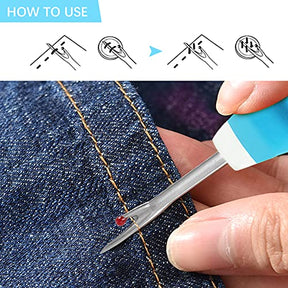 3 Piece Large Seam Ripper Stitch Removal Tool for Sewing Unpicker