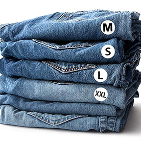 3500 Pcs 5 Size  Clothing Stickers Adhesive Size Stickers For Clothing
