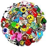 70 Pcs Random Assorted Colors Embroidered Patches Iron On Patch For Clothes