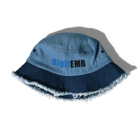 Distressed Denim Bucket Hat