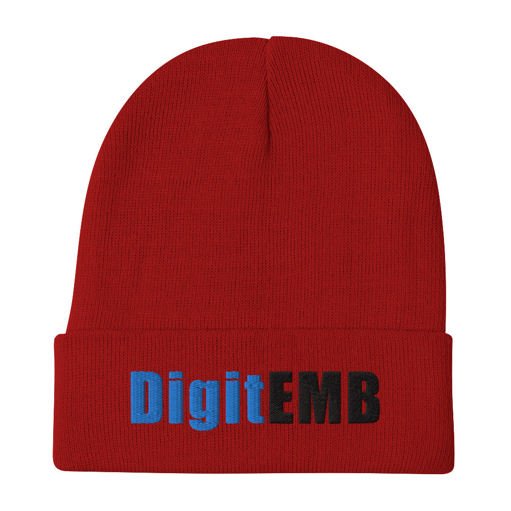 Embroidered Beanie
