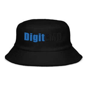 Unstructured Terry Cloth Bucket Hat