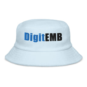 Unstructured Terry Cloth Bucket Hat