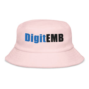 Unstructured Terry Cloth Bucket Hat
