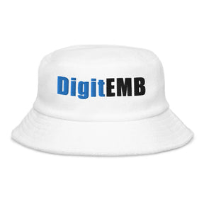 Unstructured Terry Cloth Bucket Hat