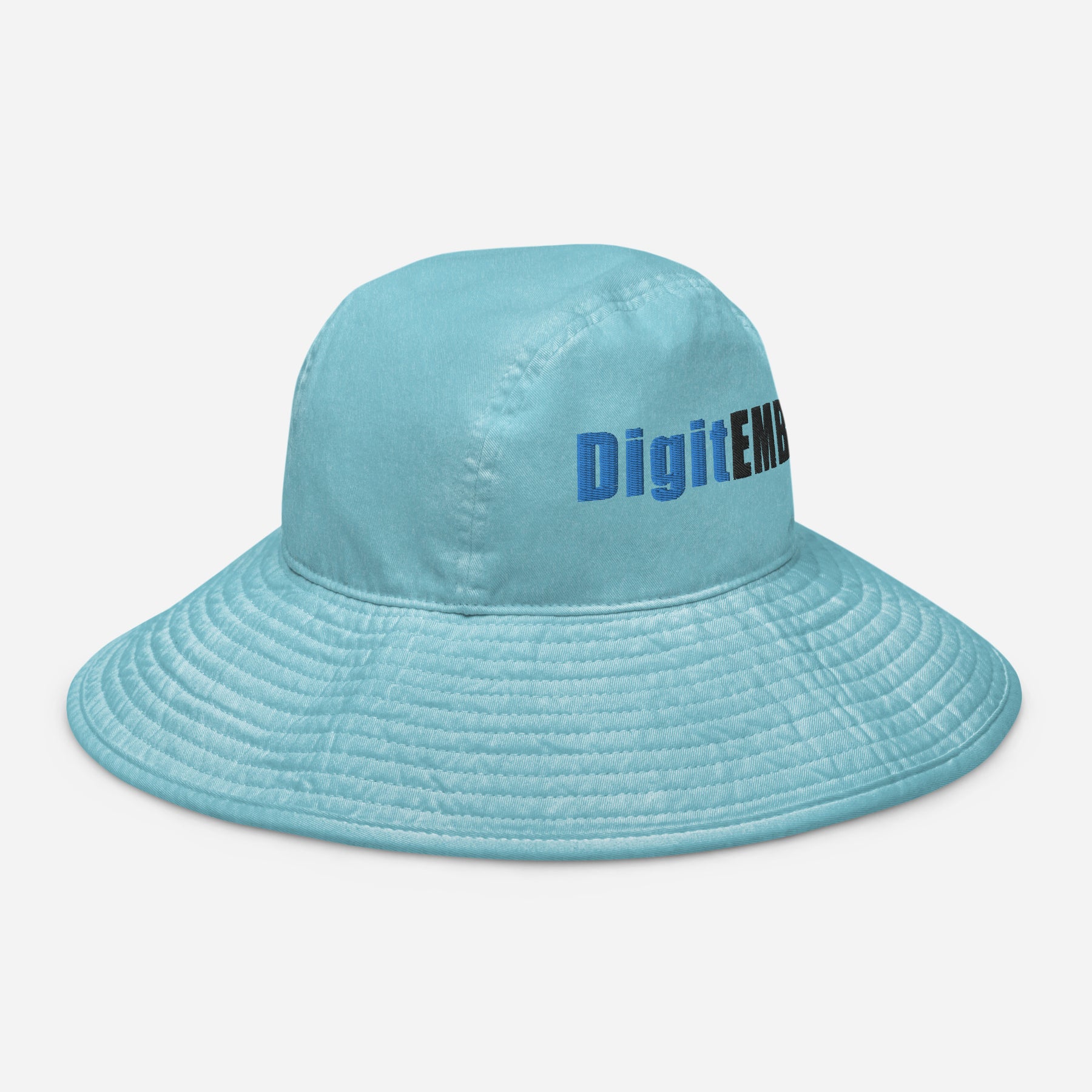 Wide Brim Bucket Hat