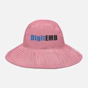 Wide Brim Bucket Hat