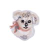 Enamoring Cute Fluffy Puppy Dog Embroidery Patch