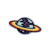 Rainbow Rings Planet Saturn Embroidery Patch