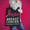 Artistic Hope Breast Cancer Vector Art