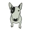 Bull Terrier Embroidery Design | Animal Embroidery Design | Dog PES Embroidery File | Pet Animal Machine Embroidery File