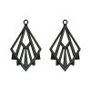 Captivating Grey Earrings Jewerlery Embroidery Design