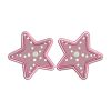 Pink Stars Embroidery design