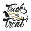 Captivating Trick Or Treat Halloween Embroidery Design