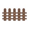 Captivating Wood Picket Fence Embroidery Design