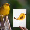 Captivating Yellow Chick Vector Art