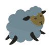Cute Cloudy Sheep Embroidery Design