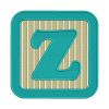 Letter Z Embroidery Design