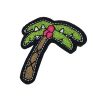 Enchanting Tropical Coconut Tree Embroidery Patch