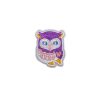 Enchanting Purple Color Baby Owl Embroidery Patch