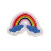 Rugged Rainbow Over the Clouds Embroidery Patch