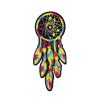Colorful Native American Dreamcatcher Embroidery Patch