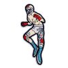 Vintage Face and Body Paint Wrestler Embroidery Patch