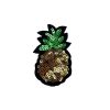 Delectable Pineapple Fruit Beads Embroidery Patch