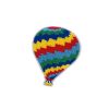 Rainbow Color Hot Air Balloon Embroidery Patch