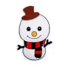 Cute Christmas Snowman Embroidery Patch
